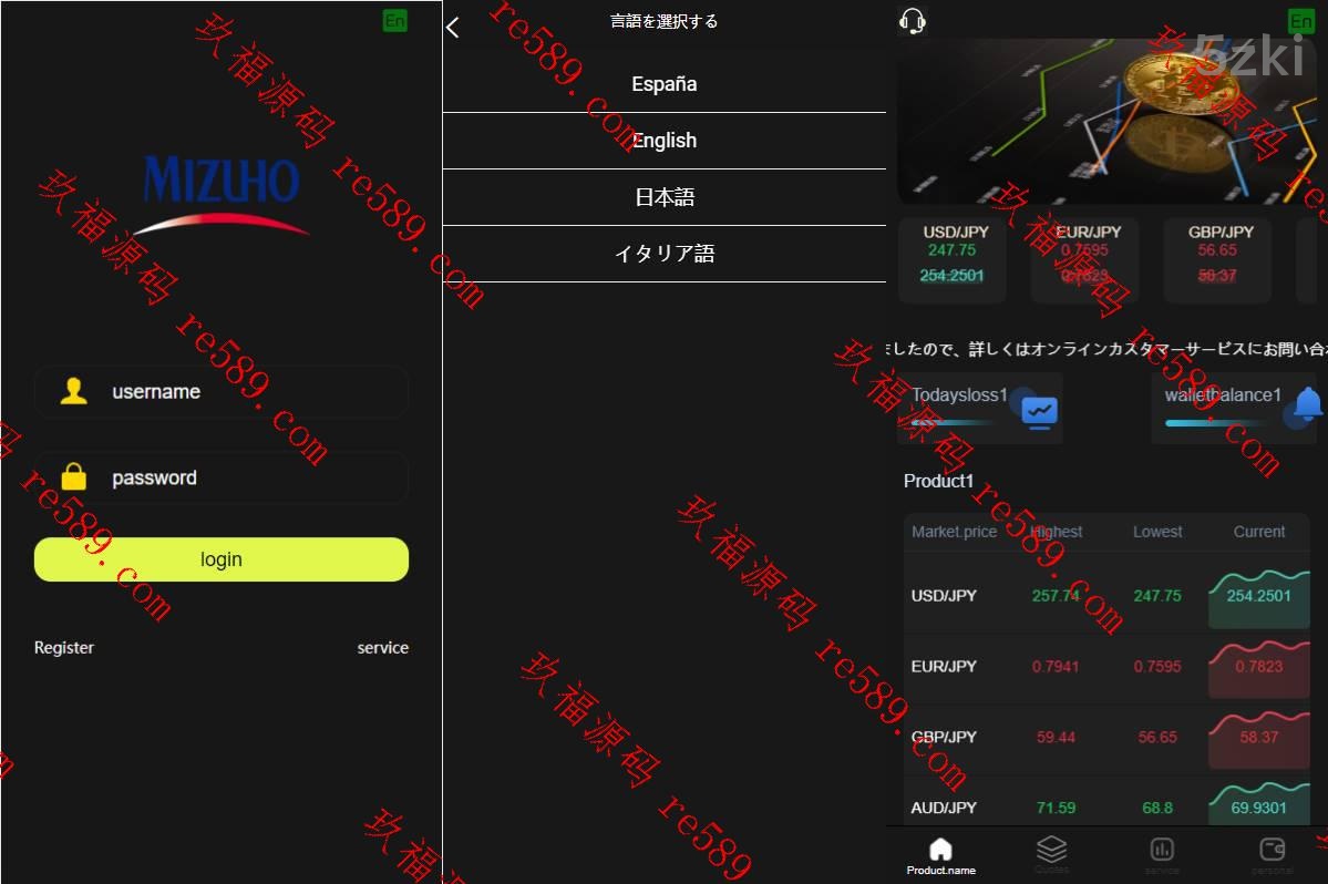 各国语言微盘系统/外汇微交易源码/日本时间盘