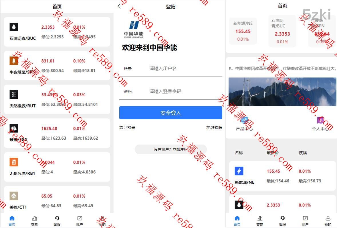 二次开发uinapp微盘系统/微交易所系统/微盘源码