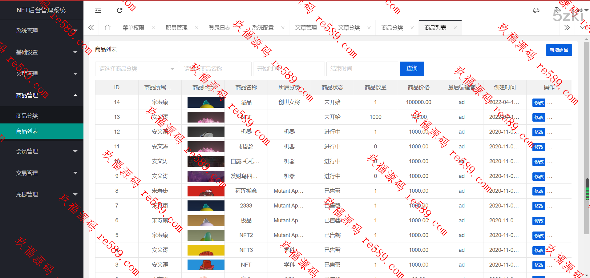 NFT源码中国元宇宙数字藏品艺术品交易平台源码下载