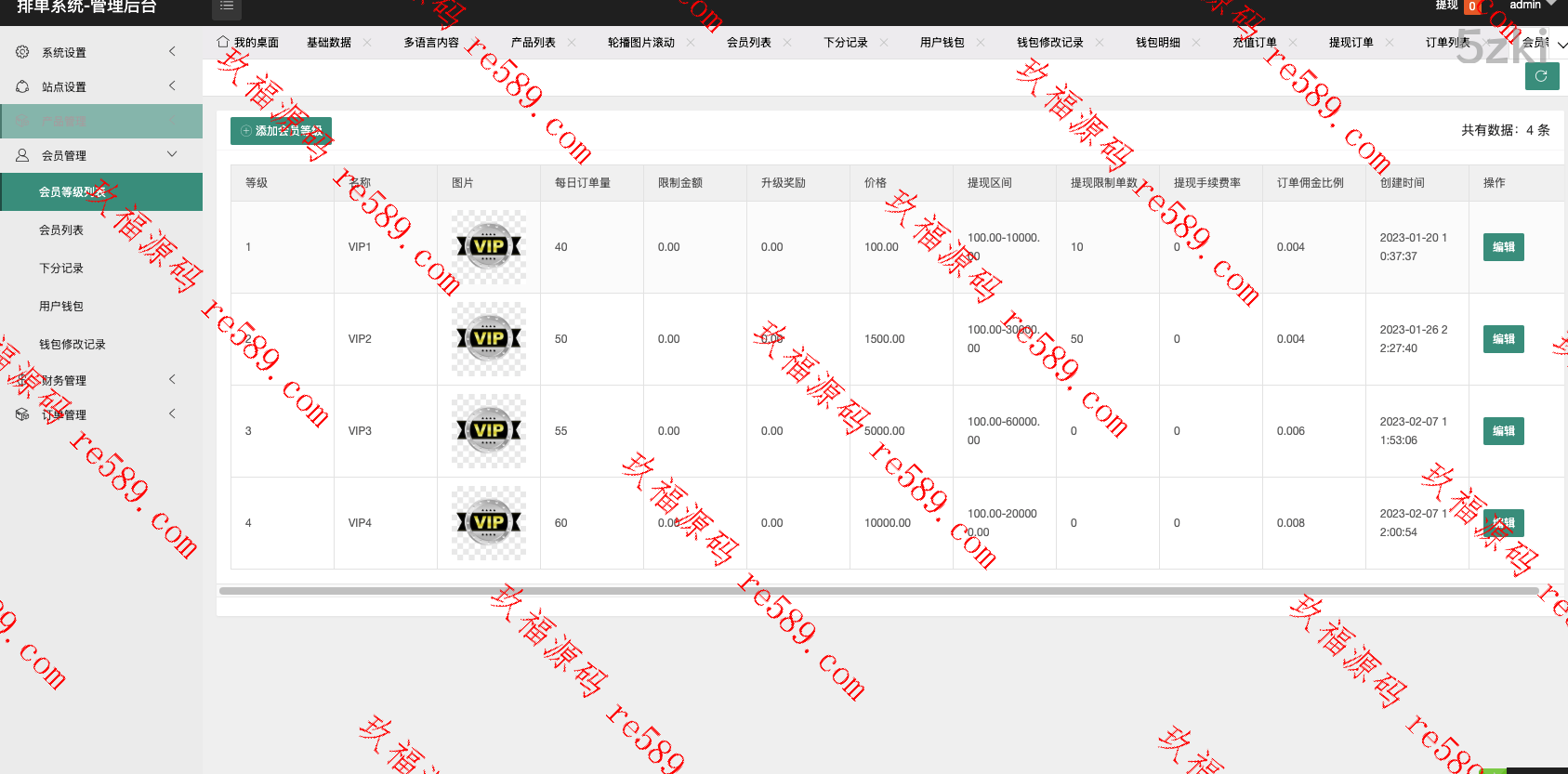 全开源定制版本tiktok多国的语言国外盘刷单/抢单系统/订单自动匹配系统/连单卡单/国外盘源码