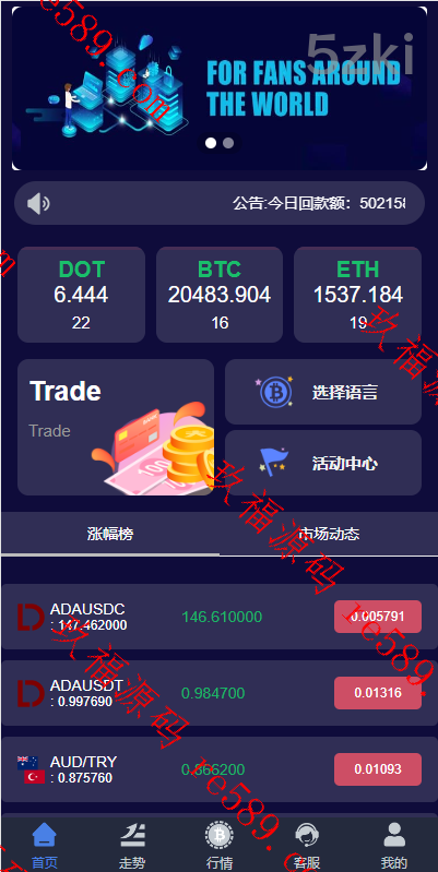 区块链微交易源码/秒合约虚拟币交易微盘系统