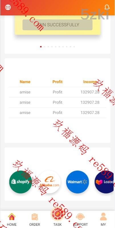 运营版多国的语言抢单刷单系统/订单自动匹配系统/国外盘刷单源码