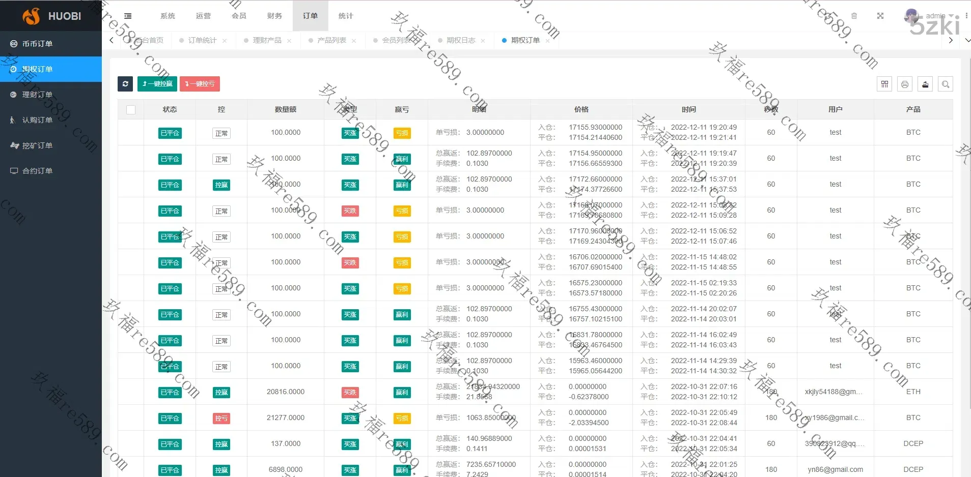 带教程 九国新版多国的语言交易所系统/合约期权交易所/理财认购矿机