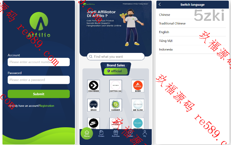 【最新国外盘UI伪商城cp游戏】多国的语言国外盘伪商城刷单系统/CP快三/带预设/订单自动匹配