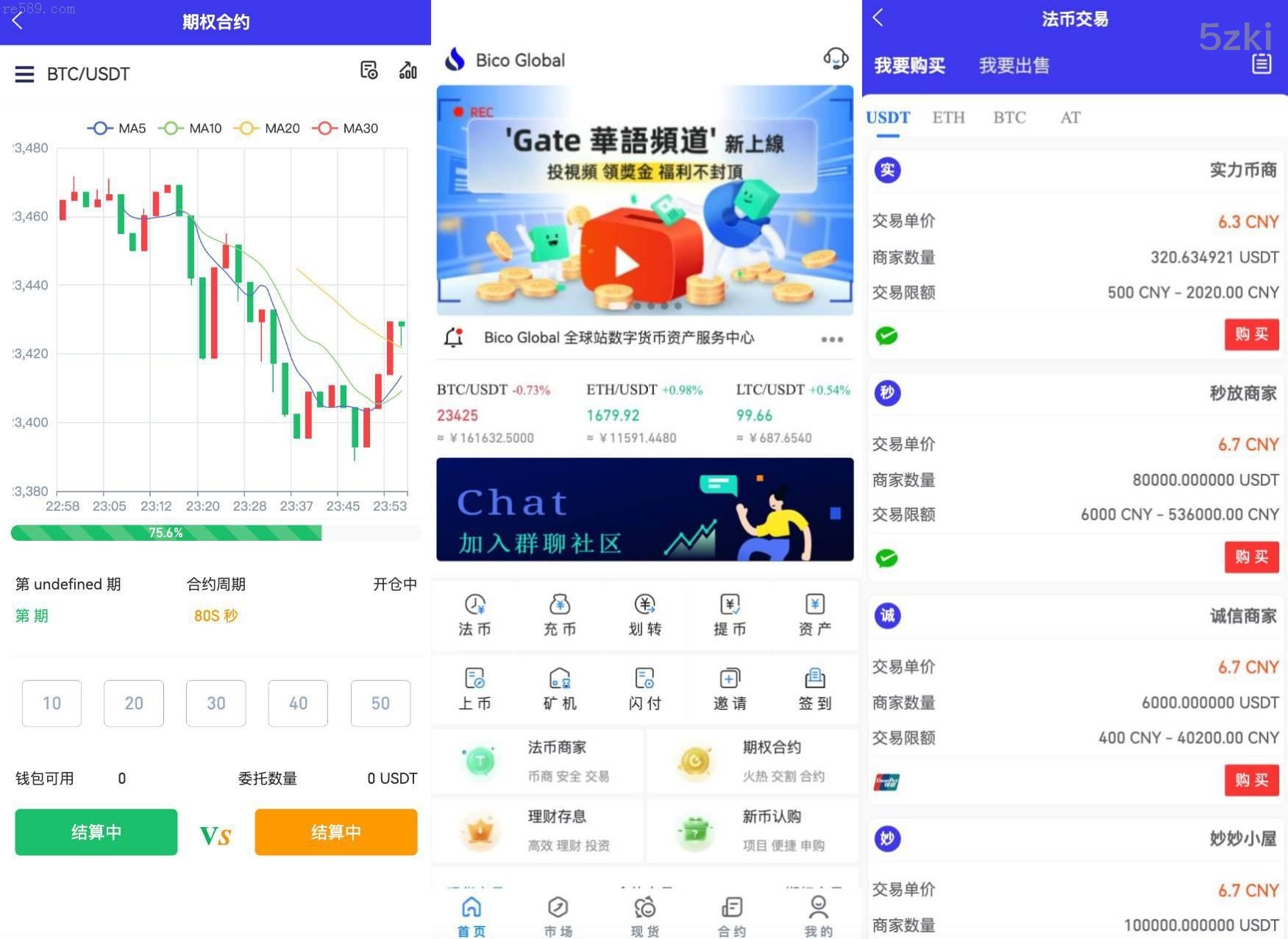 火币Java超管后台代理行情交易所源码（PC端Vue，手端Uniapp）