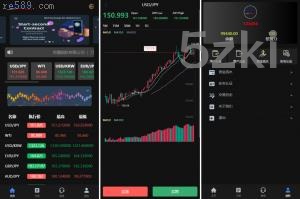 各国语言 新版UI国外盘外汇微盘系统 前端uniapp 微交易